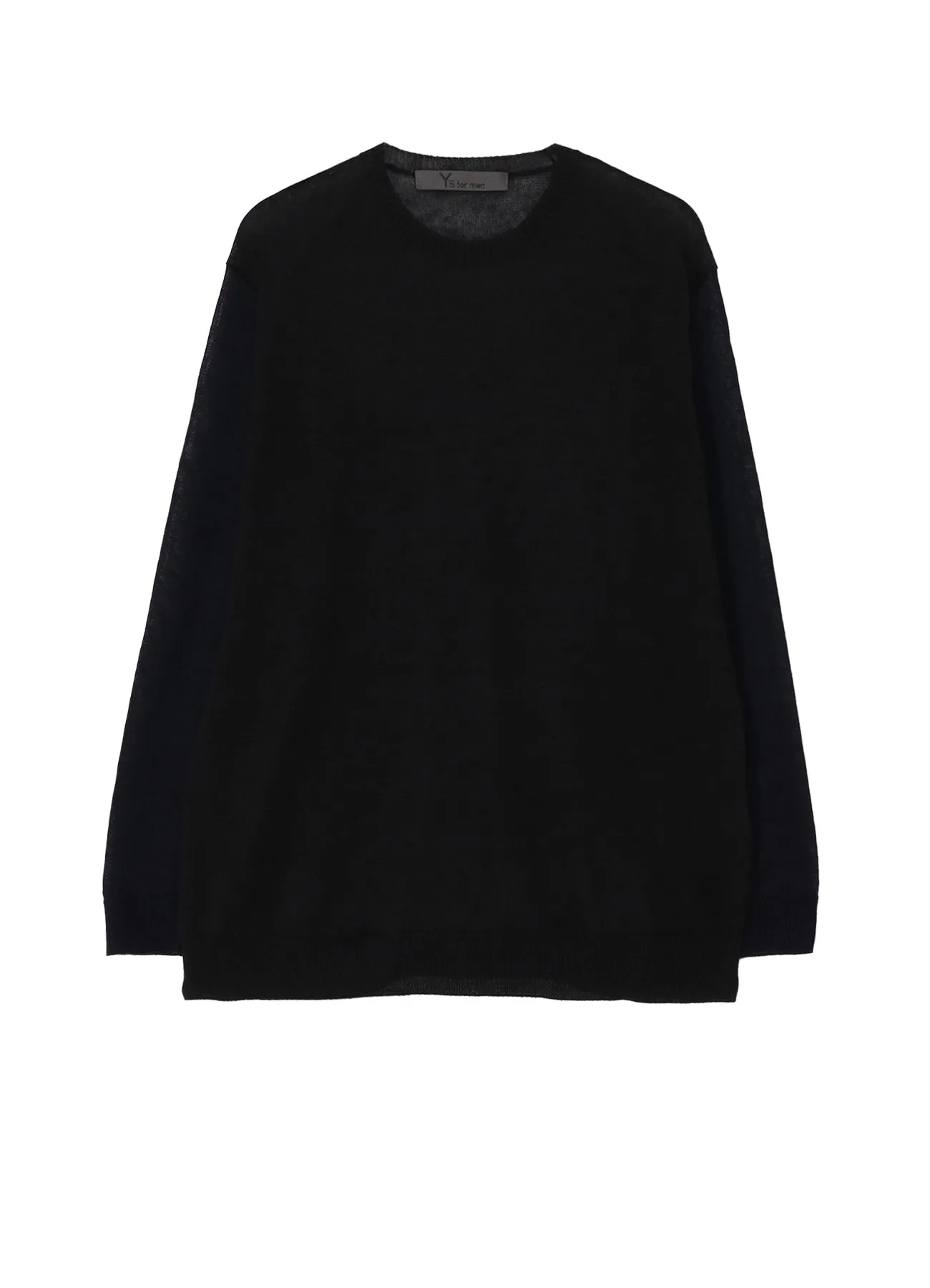 12G PULLOVER KNIT WITH LOGO