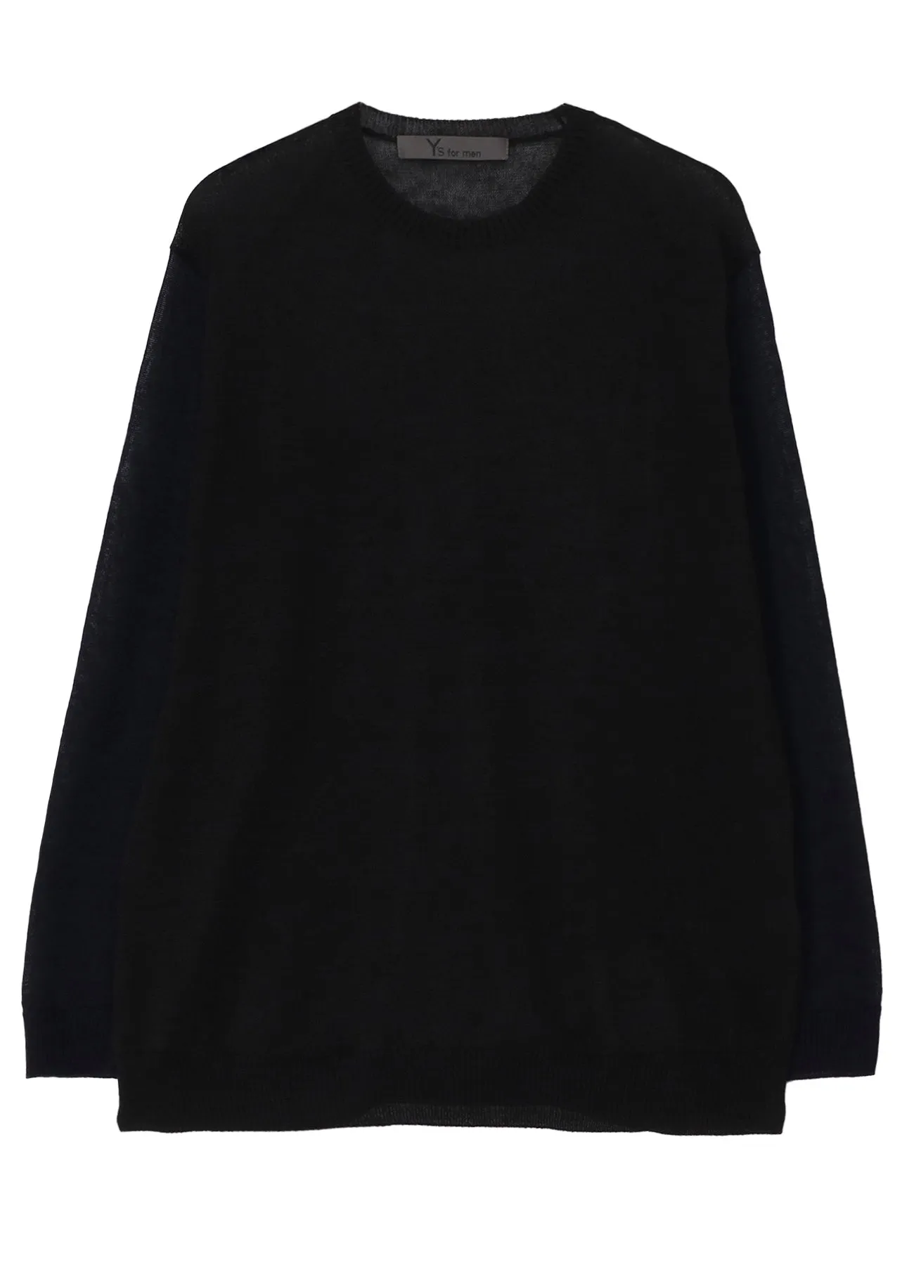 12G PULLOVER KNIT WITH LOGO