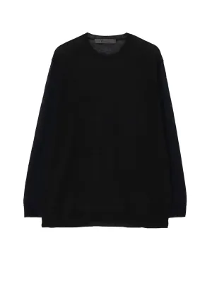 12G PULLOVER KNIT WITH LOGO