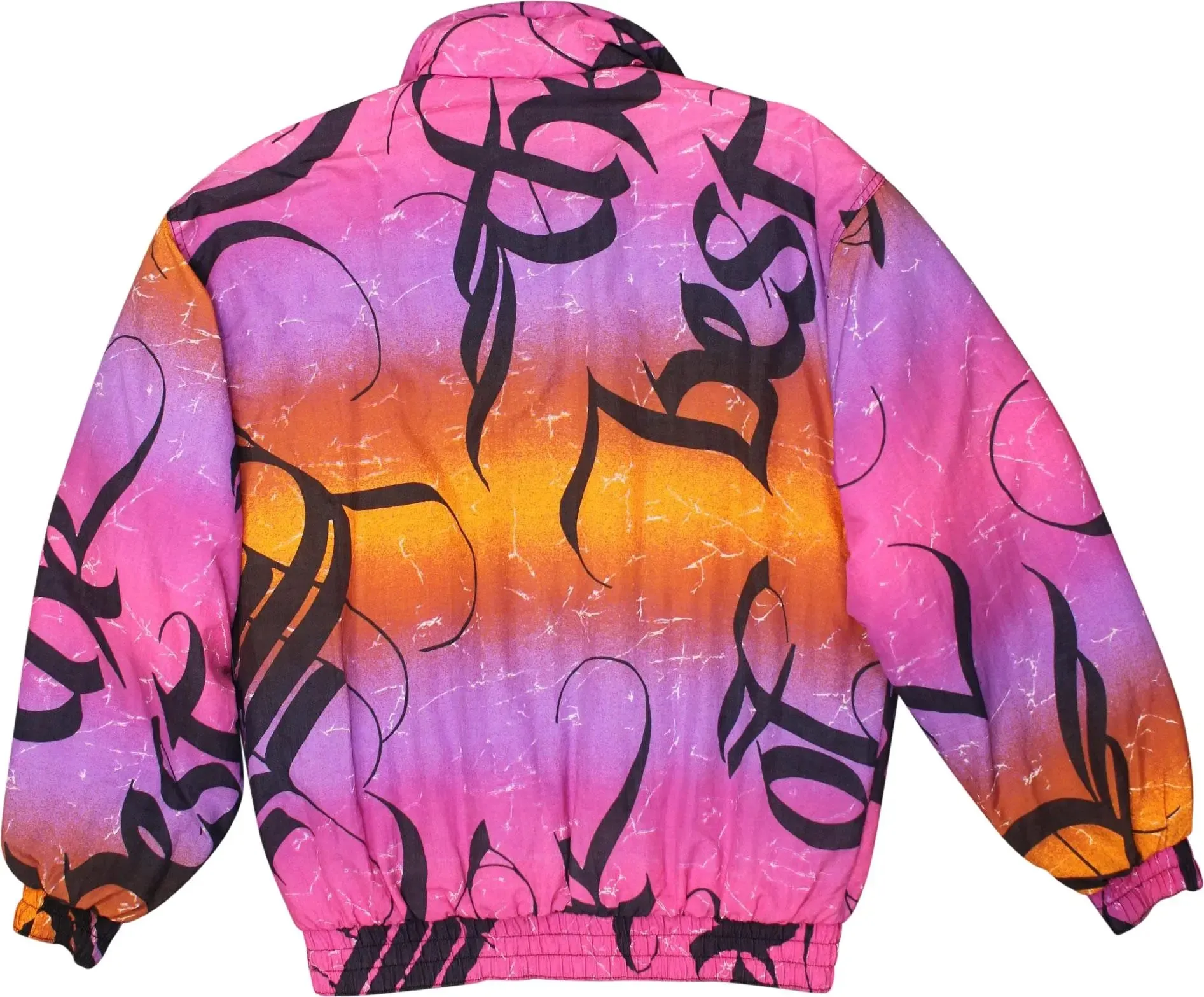 90s Colourful Padded Ski Coat