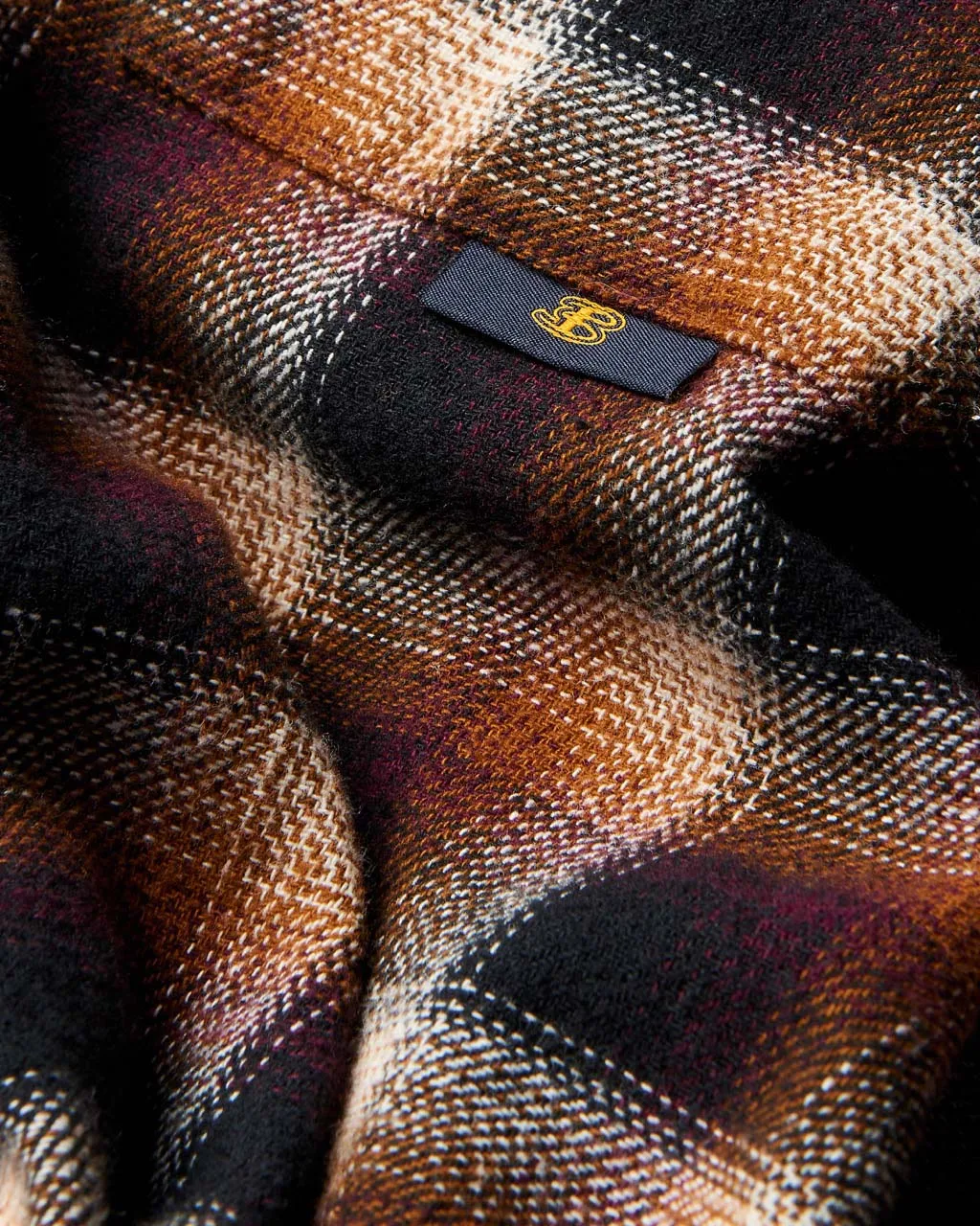 B by Ben Sherman Ombre Check Shirt