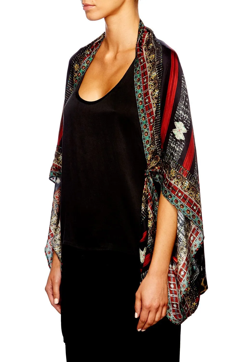 LARGE SQUARE SCARF IN A DALAI DAZE