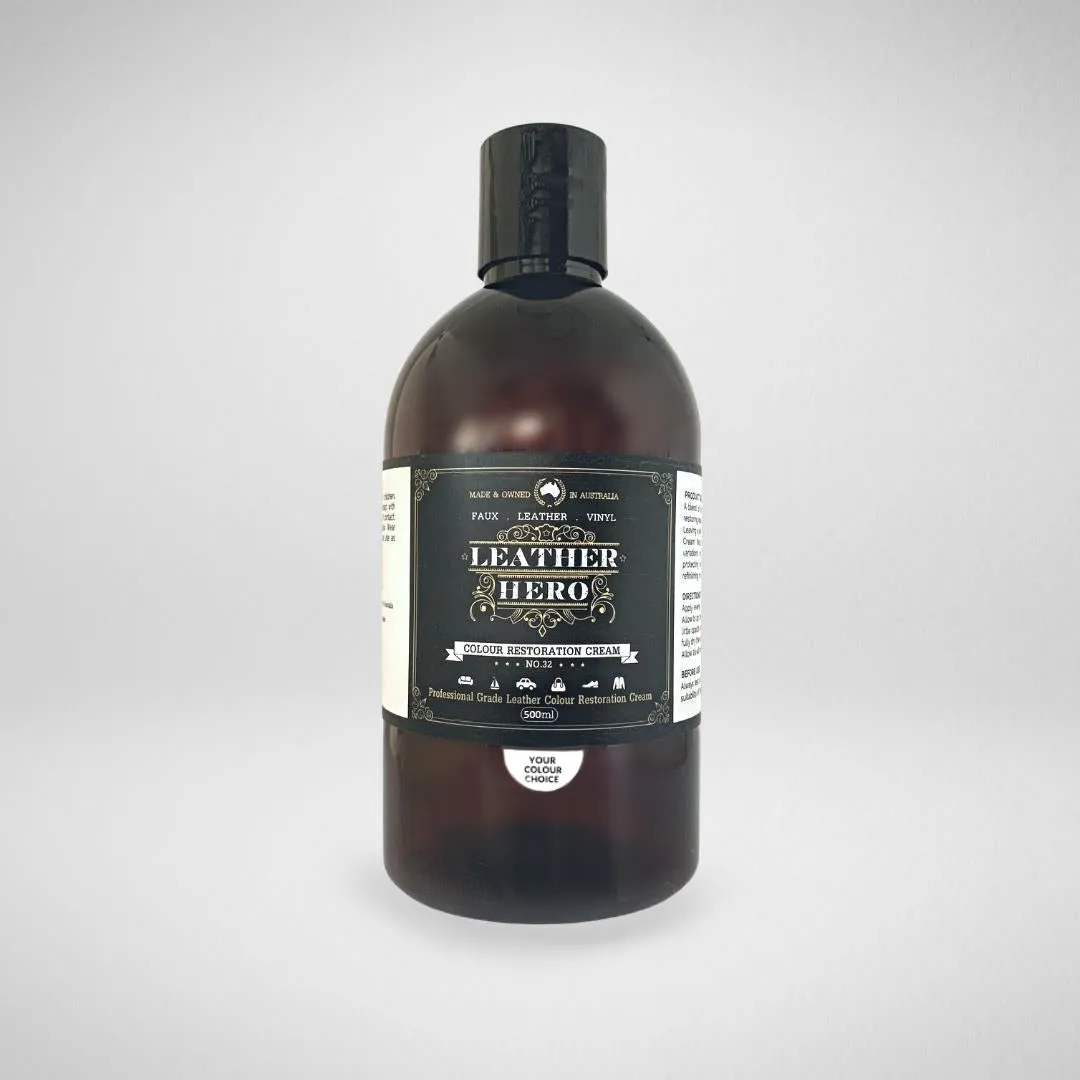 Leather Colour Cream - Ash
