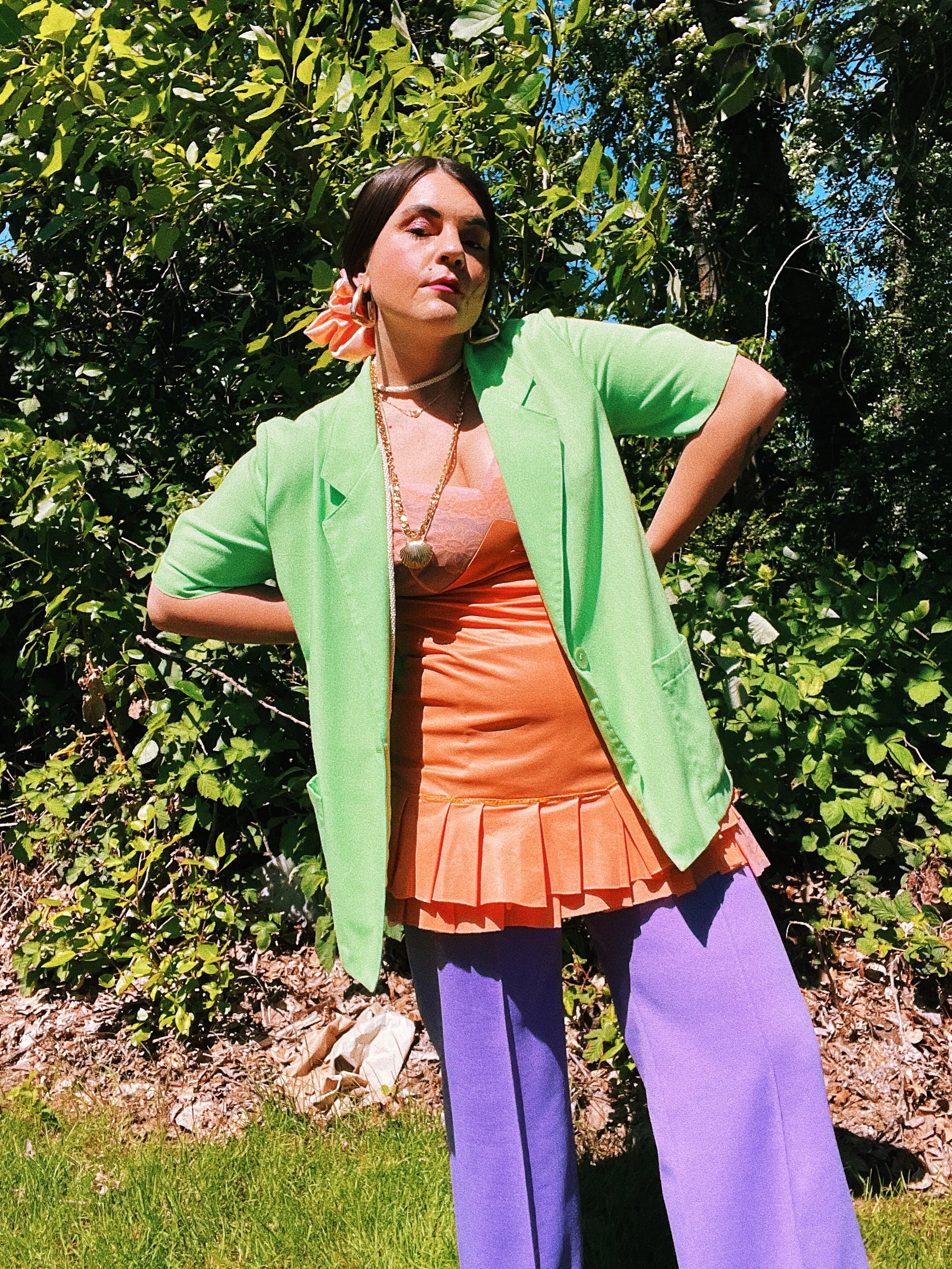 Lightweight Lime Blazer