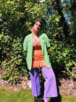 Lightweight Lime Blazer