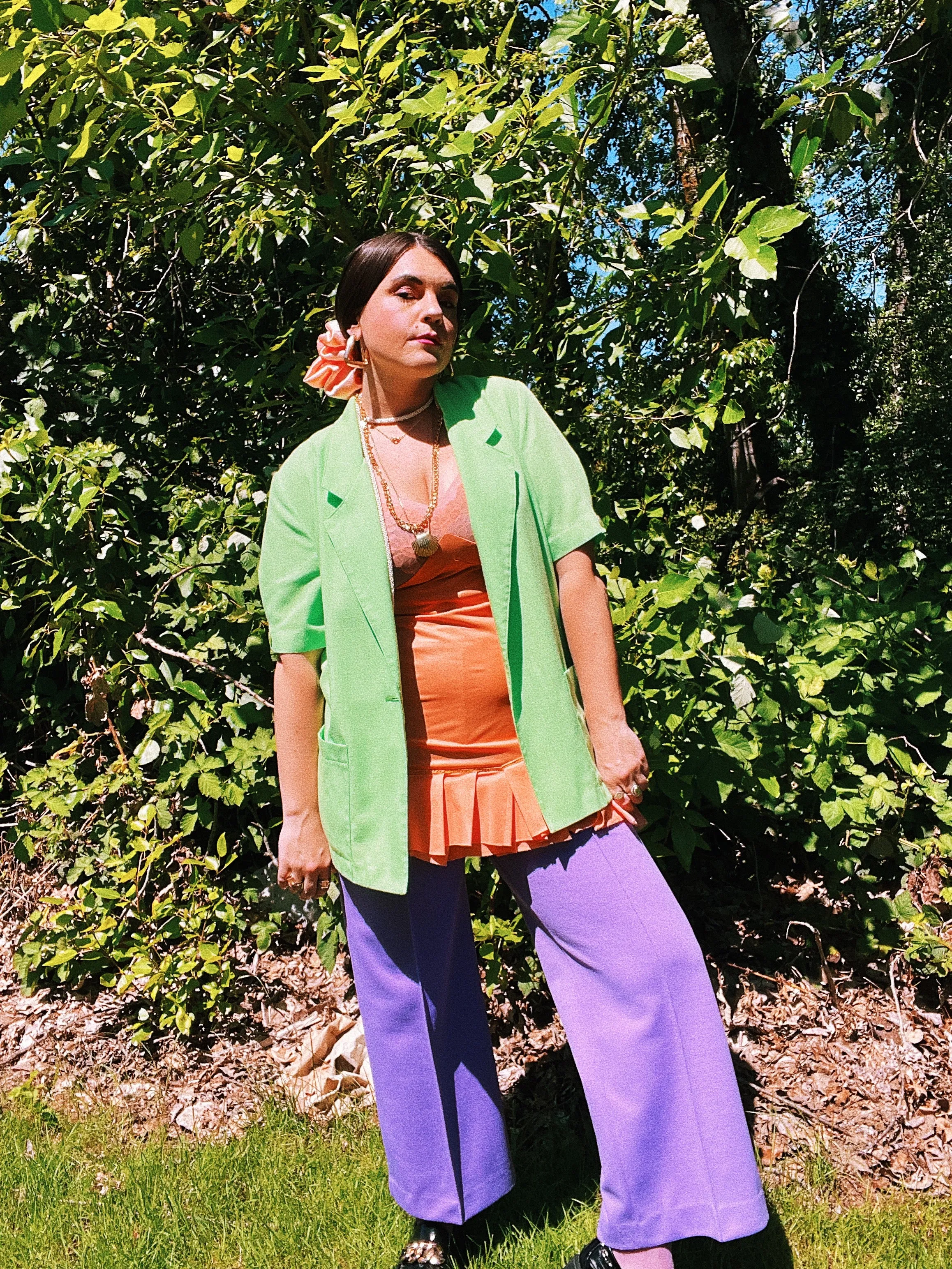 Lightweight Lime Blazer