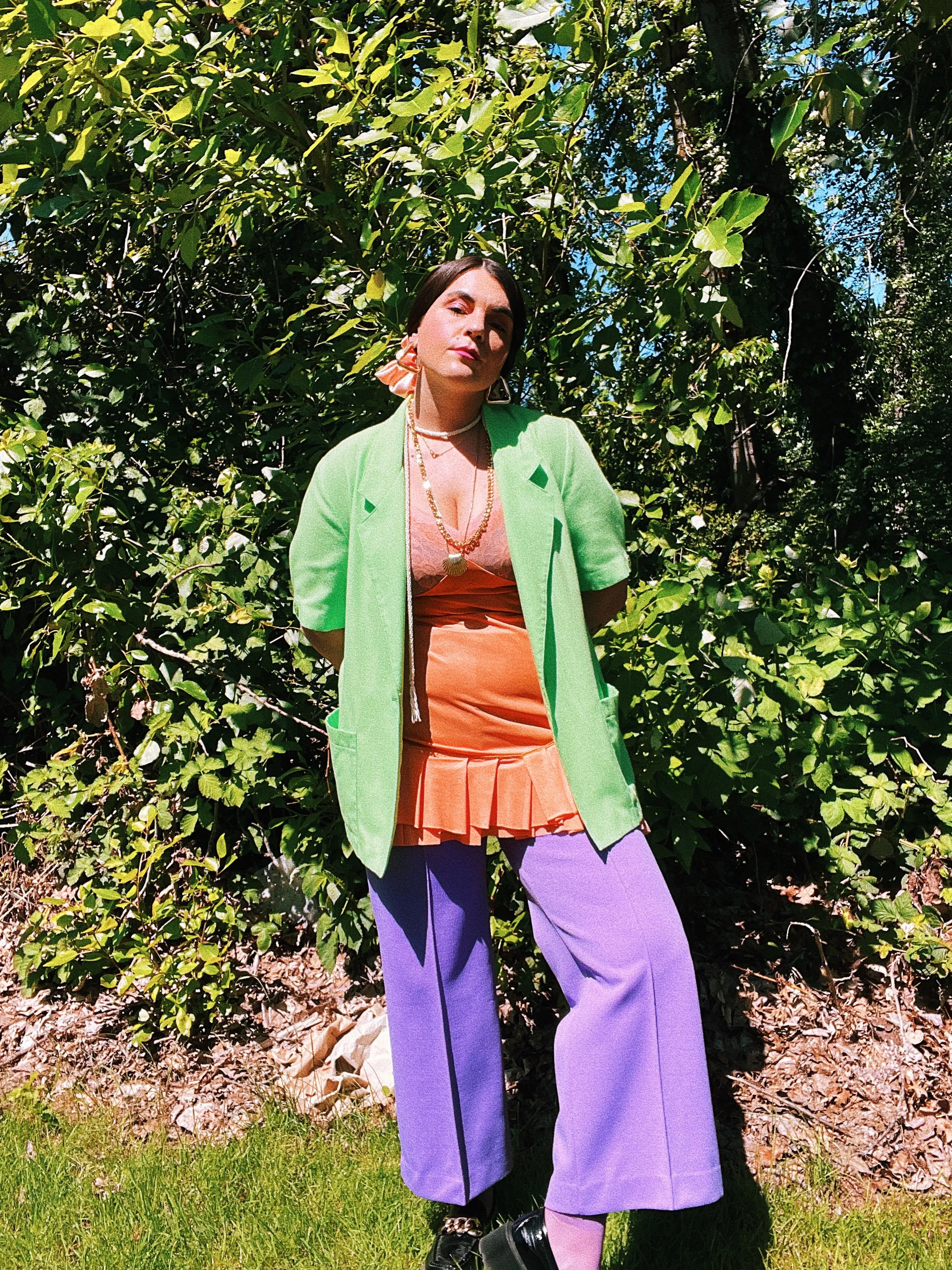 Lightweight Lime Blazer