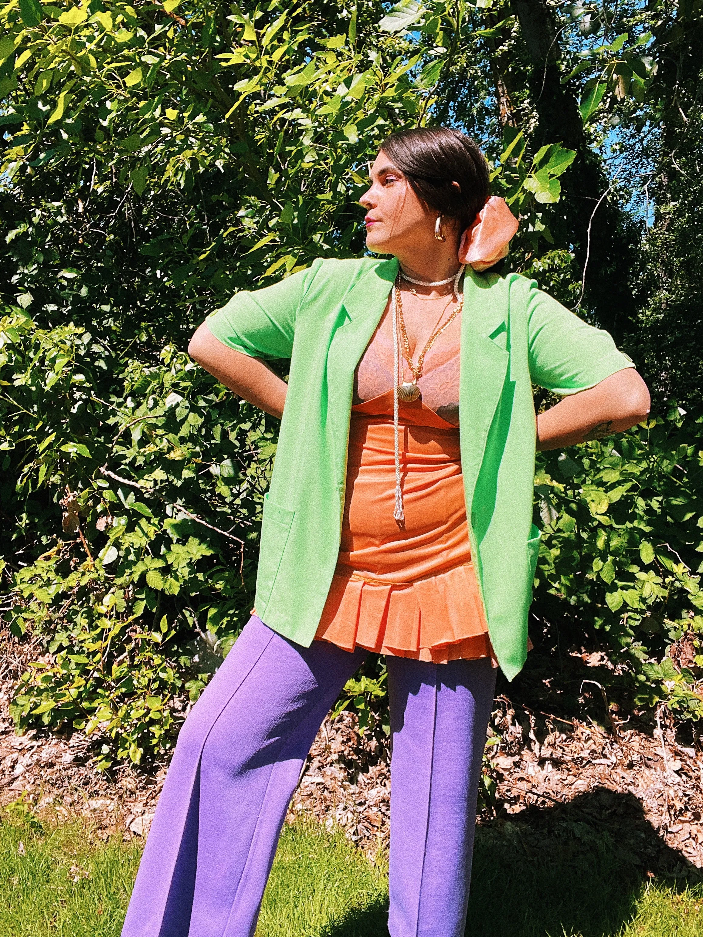 Lightweight Lime Blazer