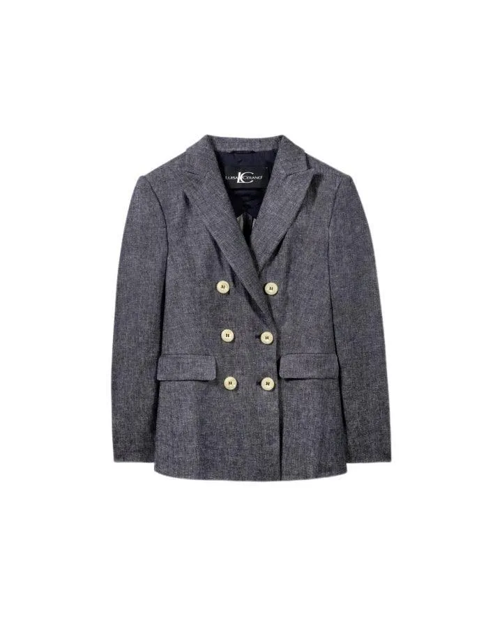 Luisa Cerano Linen Double Breasted Blazer