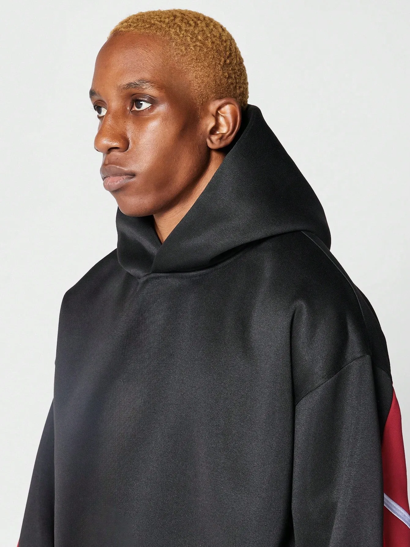 Overhead Hoodie With Back Logo Embroidery