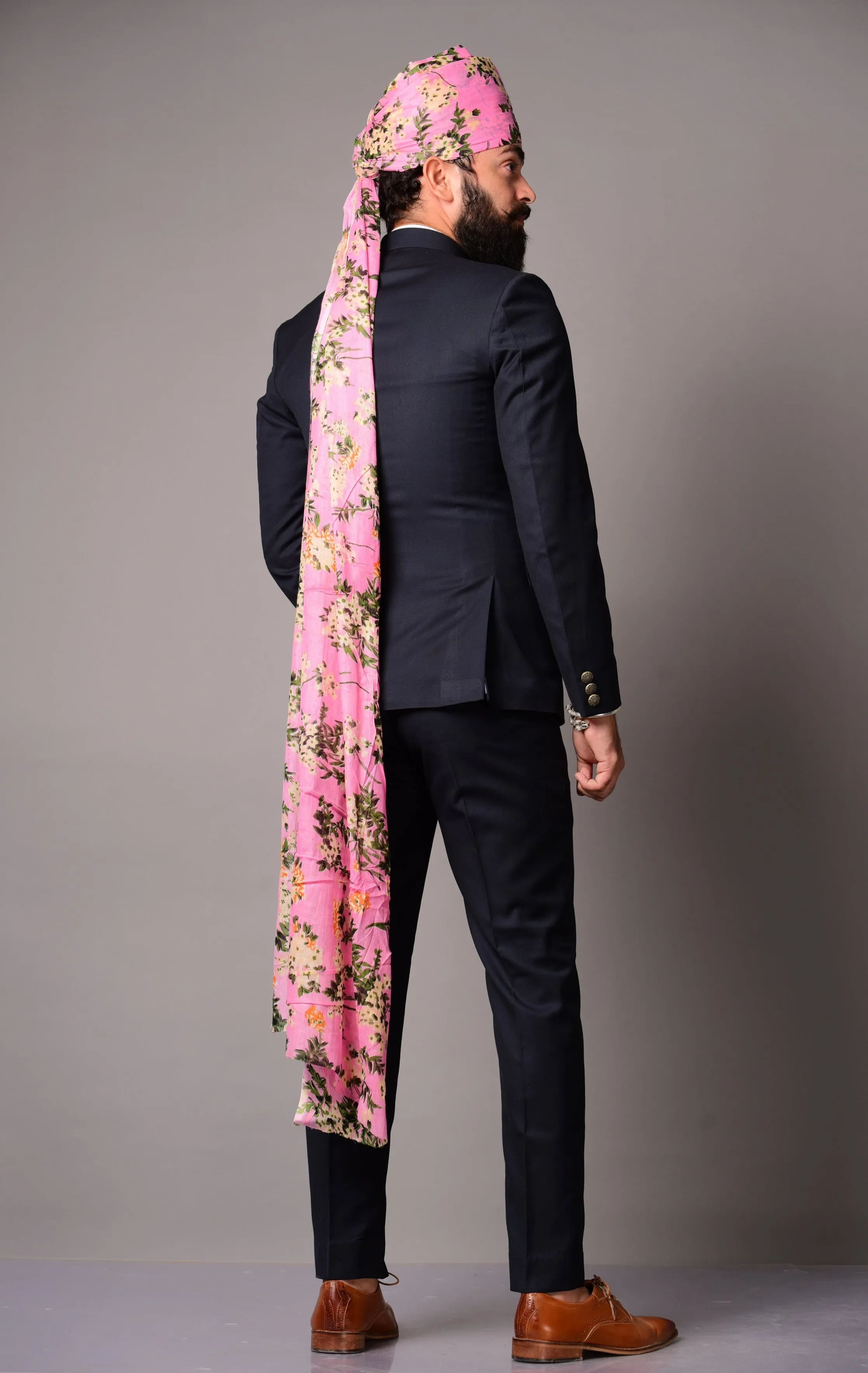Traditional Navy Blue Jodhpuri Bandgala Suit for Men | Elegant Elite Styling | Perfect for Family Weddings Formal Parties Ring Ceremony