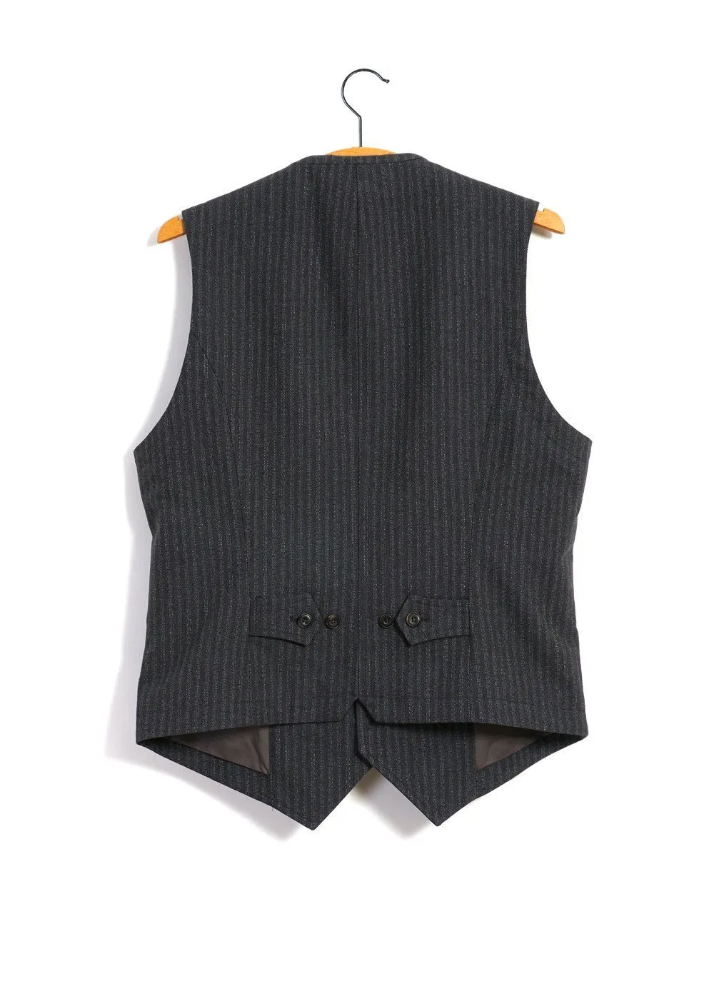 WILLIAM | Lapel Waistcoat | Grey Pin