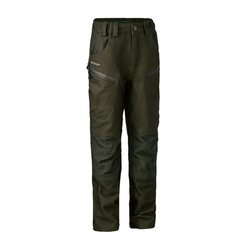Youth Chasse Trousers In Olive Night Melange
